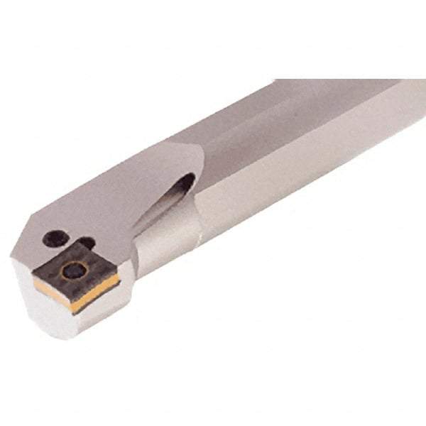 Iscar - 50mm Min Bore Diam, 400mm OAL, 40mm Shank Diam, S-PQLN Indexable Boring Bar - 50mm Max Bore Depth, QNMG 1204.. Insert, Clamp Holding Method - Exact Tool & Supply