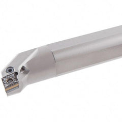 Iscar - 49mm Min Bore Diam, 350mm OAL, 40mm Shank Diam, S-PCLN Indexable Boring Bar - 51mm Max Bore Depth, CNGA 1204.. Insert, Clamp Holding Method - Exact Tool & Supply