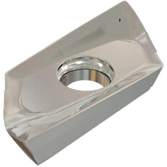 Iscar - HM90 APCR220640 P Grade IC28 Carbide Milling Insert - Uncoated, 0.26" Thick, 4mm Corner Radius - Exact Tool & Supply