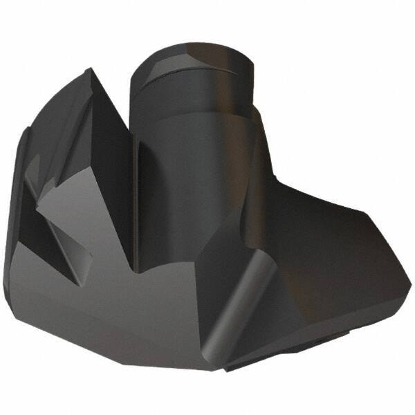 Iscar - Series ICK-2M, 0.811" Diam Grade IC908 140° Replaceable Drill Tip - Carbide, TiAlN Finish, 20 Seat Size, Through Coolant - Exact Tool & Supply