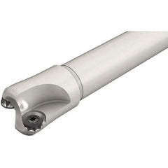 Iscar - 32mm Shank Diam, 6mm Max Depth of Cut, Straight Shank Indexable Copy End Mill - 2 Inserts, O45MT, R90CW, R90MT, S45MT, S90MT Insert, ERCM Toolholder - Exact Tool & Supply