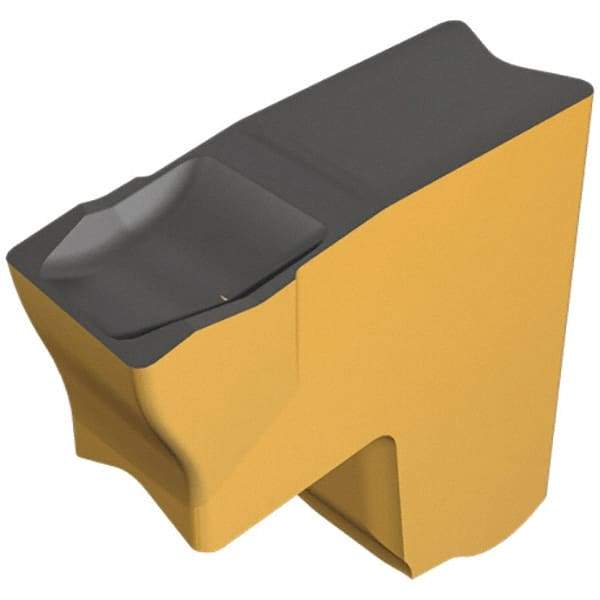 Iscar - TAG C IC830 Grade, 0.0807" Cutting Width, Carbide Cutoff Insert - 6° Right Hand Lead Angle, 0.008" Cnr Rad, TiAlN Coated, Single End - Exact Tool & Supply