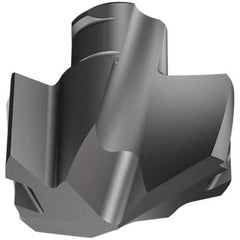 Iscar - Series ICP, 0.961" Diam Grade IC908 140° Replaceable Drill Tip - Carbide, TiAlN Finish, 24 Seat Size, Through Coolant - Exact Tool & Supply