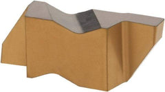 Iscar - 3097ING Grade IC808, 0.097" Cutting Width Carbide Grooving Insert - 0.15" Max Depth of Cut, Right Hand, 0.013" Corner Radius, TiAlN Finish - Exact Tool & Supply