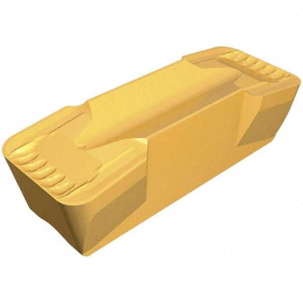 Iscar - 1100120GDPY Grade IC830, 11mm Cutting Width Carbide Grooving Insert - 6.6mm Max Depth of Cut, Neutral, 1.2mm Corner Radius, TiAlN Finish - Exact Tool & Supply