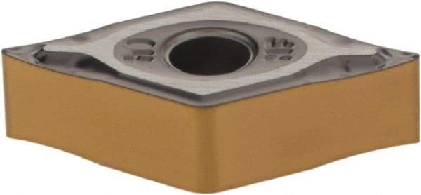 Iscar - DNMG331 NF Grade IC807 Carbide Turning Insert - TiAlN Finish, 55° Diamond, 3/8" Inscr Circle, 3/16" Thick, 1/64" Corner Radius - Exact Tool & Supply