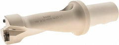 Iscar - 1-1/2" Cut Diam, 1-1/4" Shank Diam, 6.72" OAL, Indexable Square Shoulder End Mill - PLHT 1305-PDX Inserts, Weldon Shank, Through Coolant, Series IscarPlunger - Exact Tool & Supply