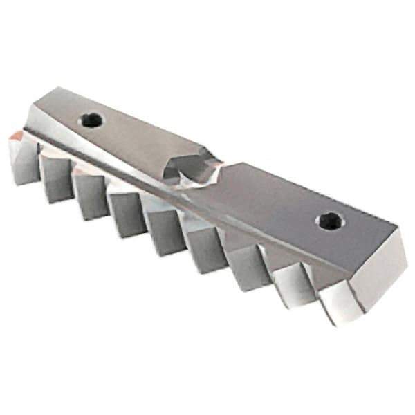 Iscar - 8 TPI, Internal/External Thread, NPT Standard, MTH IC908 Grade Thread Mill Insert - Carbide, TiAlN Coating - Exact Tool & Supply