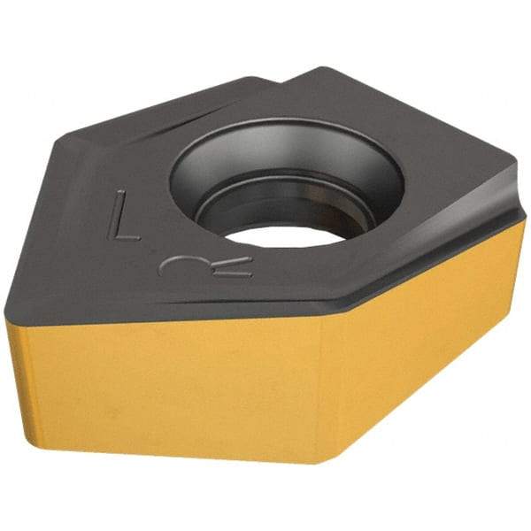 Iscar - S845 SNHU1305 Grade IC810 Carbide Milling Insert - TiAlN Finish, 0.2323" Thick, 13mm Inscribed Circle - Exact Tool & Supply