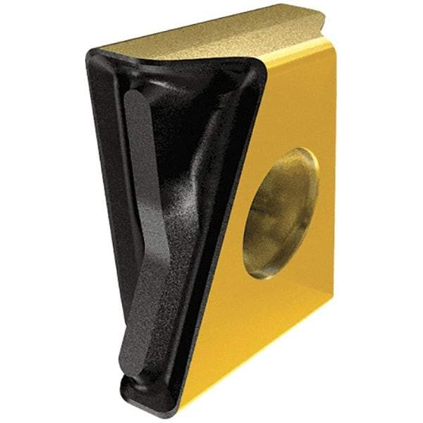 Iscar - LNMT1506 HT Grade IC4100 Carbide Milling Insert - TiCN/Al2O3/TiN Finish, 0.2362" Thick, 0.8mm Corner Radius - Exact Tool & Supply