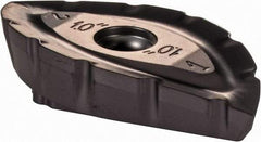 Iscar - BCR20 CS Grade IC908 Carbide Milling Insert - TiAlN Finish, 0.35" Thick, 1" Corner Radius - Exact Tool & Supply