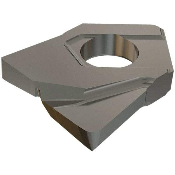Iscar - HTRD200-R2.0 QF Grade IC908 Carbide Milling Insert - TiAlN Finish, 4.65mm Thick, 2mm Corner Radius - Exact Tool & Supply