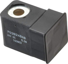 Parker - Direct Acting, Thermoplastic Solenoid Valve - Normally Closed, 232 Max PSI, FKM Seal - Exact Tool & Supply
