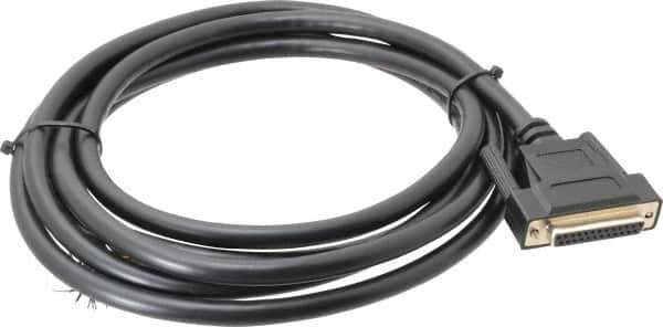 Parker - 25 Pin D-Sub Solenoid Valve Cable Female - Use with ISO 15407-2 HA & HB - Exact Tool & Supply