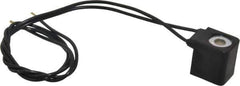 Parker - 120 AC Volt, Class F, Solenoid Coil - 6.3 Watt, IP 65 Enclosure, Use with Parker B Series Viking Valve - Exact Tool & Supply