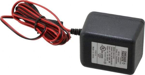 Chicago Faucets - Faucet Replacement 12VAC at 50mA Transformer - Use with HyTronic IR Faucets - Exact Tool & Supply