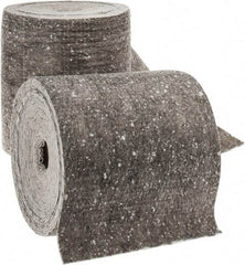 PRO-SAFE - 42 Gal Capacity per Package, Universal Roll - 150' Long x 14" Wide, Gray, Polypropylene - Exact Tool & Supply