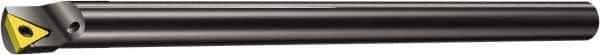 Sandvik Coromant - 0.4803" Min Bore Diam, 6" OAL, 3/8" Shank Diam, E..STFPR/L..-R Indexable Boring Bar - Screw-On Holding Method - Exact Tool & Supply