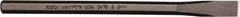 Mayhew - 5" OAL x 5/16" Blade Width Cold Chisel - Exact Tool & Supply