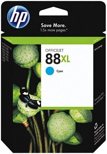 Hewlett-Packard - Cyan Ink Cartridge - Use with HP Officejet Pro K550 - Exact Tool & Supply