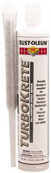 Rust-Oleum - 9 oz Cartridge Adhesive - Gray - Exact Tool & Supply
