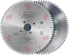 Freud - 450mm Diam, 60mm Arbor Hole Diam, 72 Tooth Wet & Dry Cut Saw Blade - Carbide-Tipped, Standard Round Arbor - Exact Tool & Supply