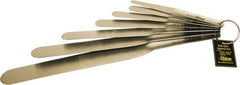 Albion Engineering - 1" Wide Spring Blade Stainless Steel Spatula Set - Flexible, Straight Stainless Steel Handle, 12" OAL - Exact Tool & Supply