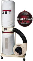 Jet - 30µm, Portable Dust Collector - 1,200 CFM Air Flow - Exact Tool & Supply