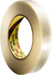 3M - Filament & Strapping Tape Type: Filament Tape Color: Clear - Exact Tool & Supply