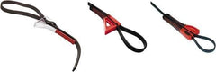 Boa - 6-3/4" Max Pipe Capacity, 25-1/2" Long, Strap Wrench - 6.34" Actual OD, 8" Handle Length - Exact Tool & Supply