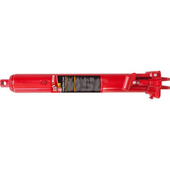 Big Red - Manual Bottle, Screw, Ratchet & Hydraulic Jacks; Type: Hydraulic Long Ram Jack ; Load Capacity (Ton): 8 (Inch); Minimum Height (Inch): 24-7/16 ; Minimum Height (Decimal Inch): 24.4375 ; Maximum Height (Decimal Inch): 44.1250 ; Maximum Height (I - Exact Tool & Supply