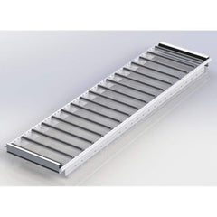 UNEX Manufacturing - Gravity Conveyors Roller Style: Roller Shape: Round - Exact Tool & Supply