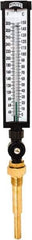 Winters - 30 to 300°F, Industrial Thermometer with Standard Thermowell - 5 Inch Immersion Length, 6 Inch Stem Length, 20 Inch Long, 3/4 Inch Thread - Exact Tool & Supply