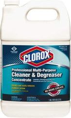 Clorox - 1 Gal Bottle Cleaner/Degreaser - Liquid, Citrus - Exact Tool & Supply