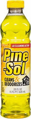 Pine-Sol - 28 oz Bottle All-Purpose Cleaner - Liquid, Lemon - Exact Tool & Supply