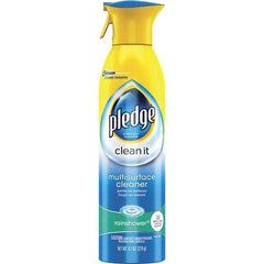 Pledge - 9.7 oz Aerosol All-Purpose Cleaner - Aerosol, Rainshower - Exact Tool & Supply