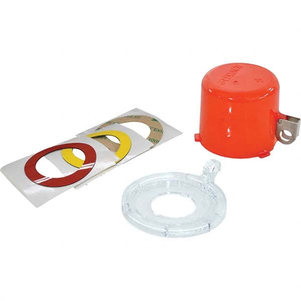 Brady - Pneumatic & Valve Lockouts Type: Push-Button & Rotary Switch Lockout Maximum Valve Handle Size (Inch): 1.180 - Exact Tool & Supply