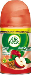 Air Wick - 6.17 oz Air Freshener Dispenser Refill - Apple Cinnamon, Compatible with Air Wick Freshmatic & Ultra Odor Detect Dispensers - Exact Tool & Supply