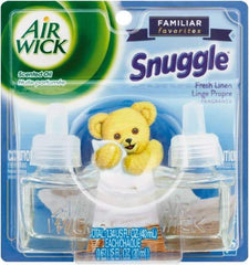 Air Wick - 0.67 oz Air Freshener Dispenser Refill - Linen, Compatible with Air Wick Oil Warmers - Exact Tool & Supply