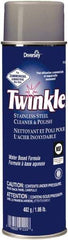 Twinkle - 17 Fluid Ounce Liquid Stainless Steel Cleaner and Polish - Unscented, Aerosol - Exact Tool & Supply