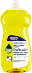 Dawn - 38 oz Bottle Manual Dishwashing Liquid - Lemon Scented - Exact Tool & Supply