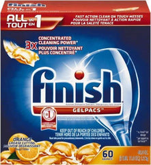 Finish - 43 oz Box Automatic Dishwashing Gel - Orange Scented - Exact Tool & Supply