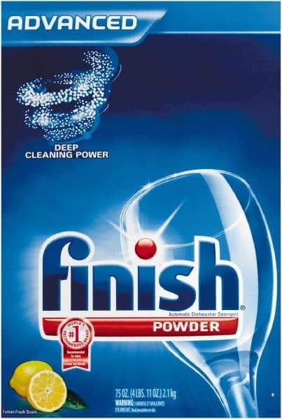 Finish - 75 oz Box Automatic Dishwashing Powder - Lemon Scented - Exact Tool & Supply