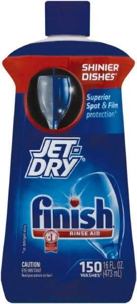Finish - 16 oz Bottle Automatic Dishwashing Liquid - Unscented - Exact Tool & Supply