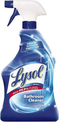 Lysol - 32 oz Spray Bottle Liquid Bathroom Cleaner - Island Breeze Scent, Disinfectant, General Purpose Cleaner - Exact Tool & Supply