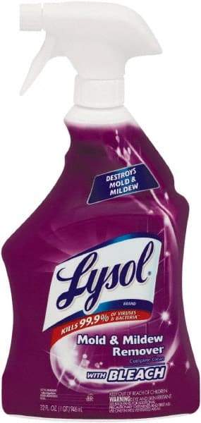 Lysol - 1 qt Spray Bottle Liquid Bathroom Cleaner - Unscented Scent, Disinfectant, Mold & Mildew Cleaner - Exact Tool & Supply