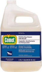 Comet USA LLC - 1 Gal Jug Liquid Bathroom Cleaner - Fresh Scent, Disinfectant, General Purpose Cleaner - Exact Tool & Supply