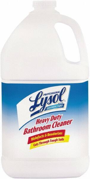 Lysol - 1 Gal Jug Liquid Bathroom Cleaner - Lime Scent, Disinfectant, General Purpose Cleaner - Exact Tool & Supply
