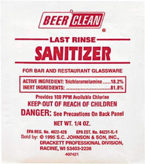 Diversey - 0.25 oz Packet Unscented Glass Cleaner - Packet - Exact Tool & Supply