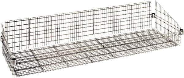 Quantum Storage - Wire Basket Unit - 60" Wide x 18" Deep x 10" High, - Exact Tool & Supply